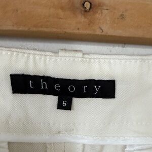 Theory Off-White Trousers